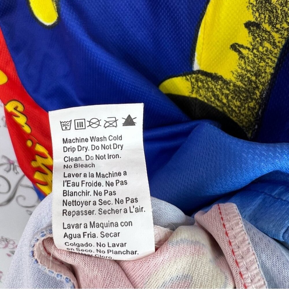 Primal wear tshirt Curious George monkey zip up Astronaut Jersey - Blue and Red - Picture 10 of 11